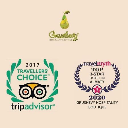 Grushevy Hospitality Boutique Otel Almatı Dış mekan fotoğraf